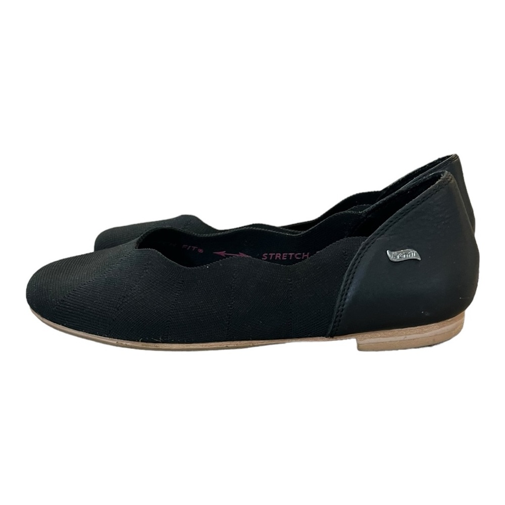 SKECHERS Must Be Magic Ballet Shoe Air Cooled Arch Fit Women Size 8 Stretch Fit